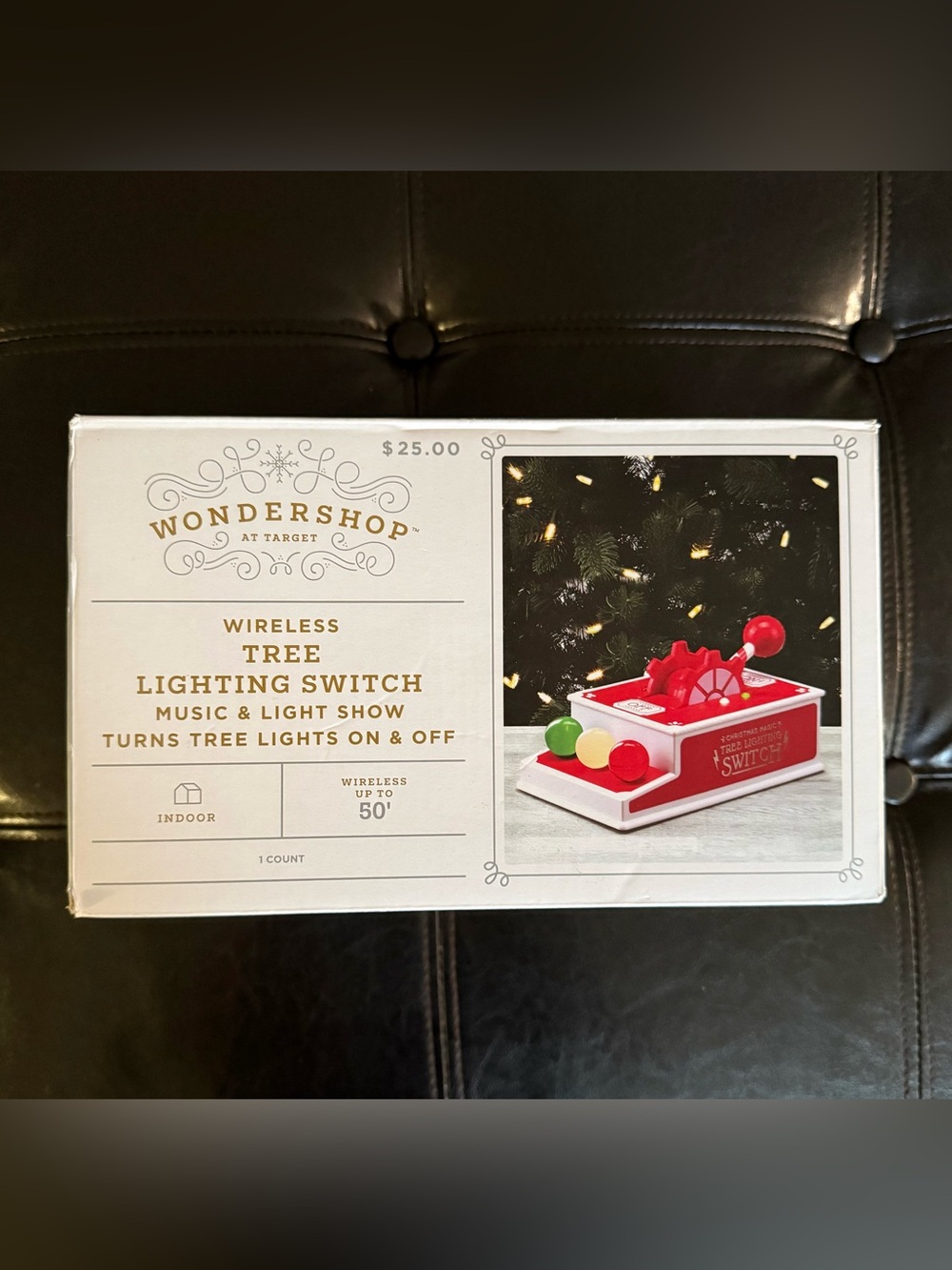 NWT Wondershop Red and White Wireless Tree Lighting Switch